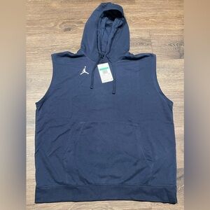Nike Jordan Dri-FIT Sleeveless Fleece Hoodie Sweatshirt Top